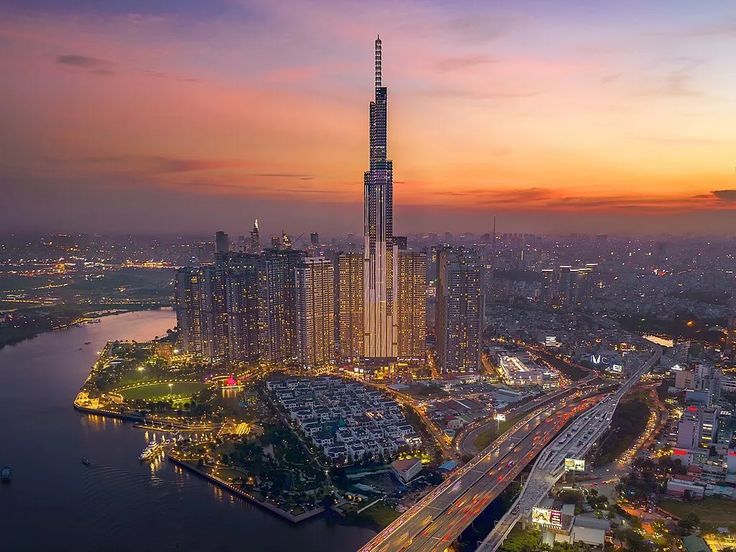Ho Chi Minh City skyline